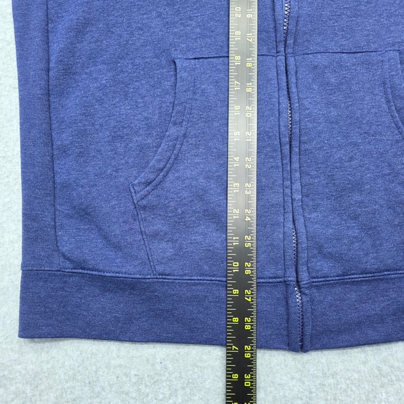 Sportiqe Horseshoe Casino Men's 2X Blue Heathered Zip Up Hoodie Las Vegas - Picture 8 of 9